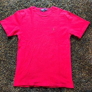 Polo Ralph Lauren Cotton Vintage Red T (M)